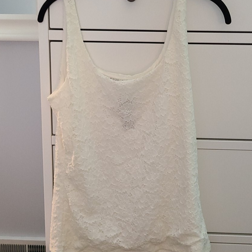 White Lce camisole